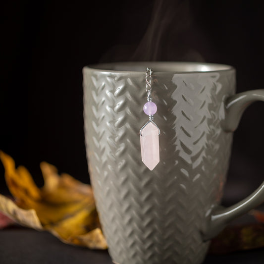 Self Love Rose Quartz Tea Infuser