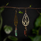 Growing Flower Aura Quartz Earrings