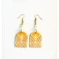Art Deco Sun Beam Earrings
