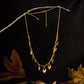 Gold Leaflet Long Necklace