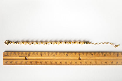 Golden Rutilated Quartz Bracelet