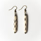 Carved Bone Earrings