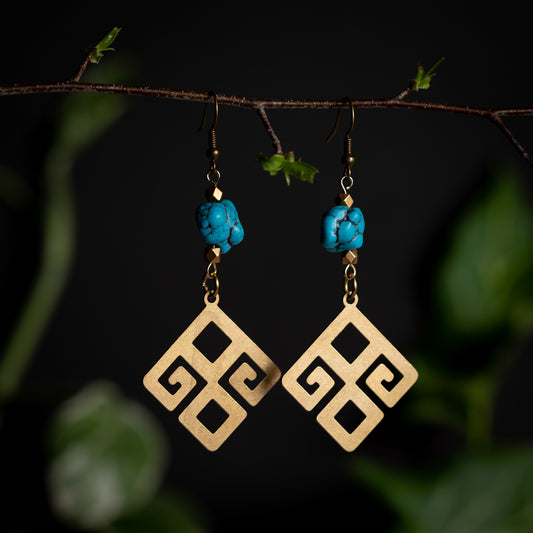 Southwest Crest Earrings