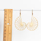 Nautilus Spiral Earrings in Gold