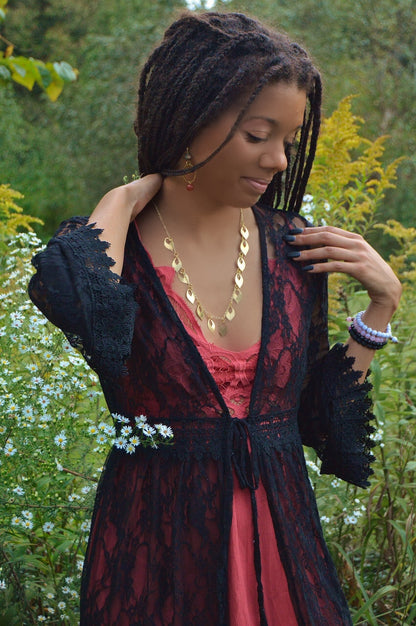 Gold Leaflet Necklace