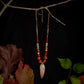 Carnelian Point Statement Necklace