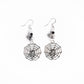 Spider Web with Jasper Earrings