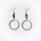 Ouroboros Earrings with Rutile Quartz