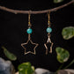 Sea and Sky Star Earrings