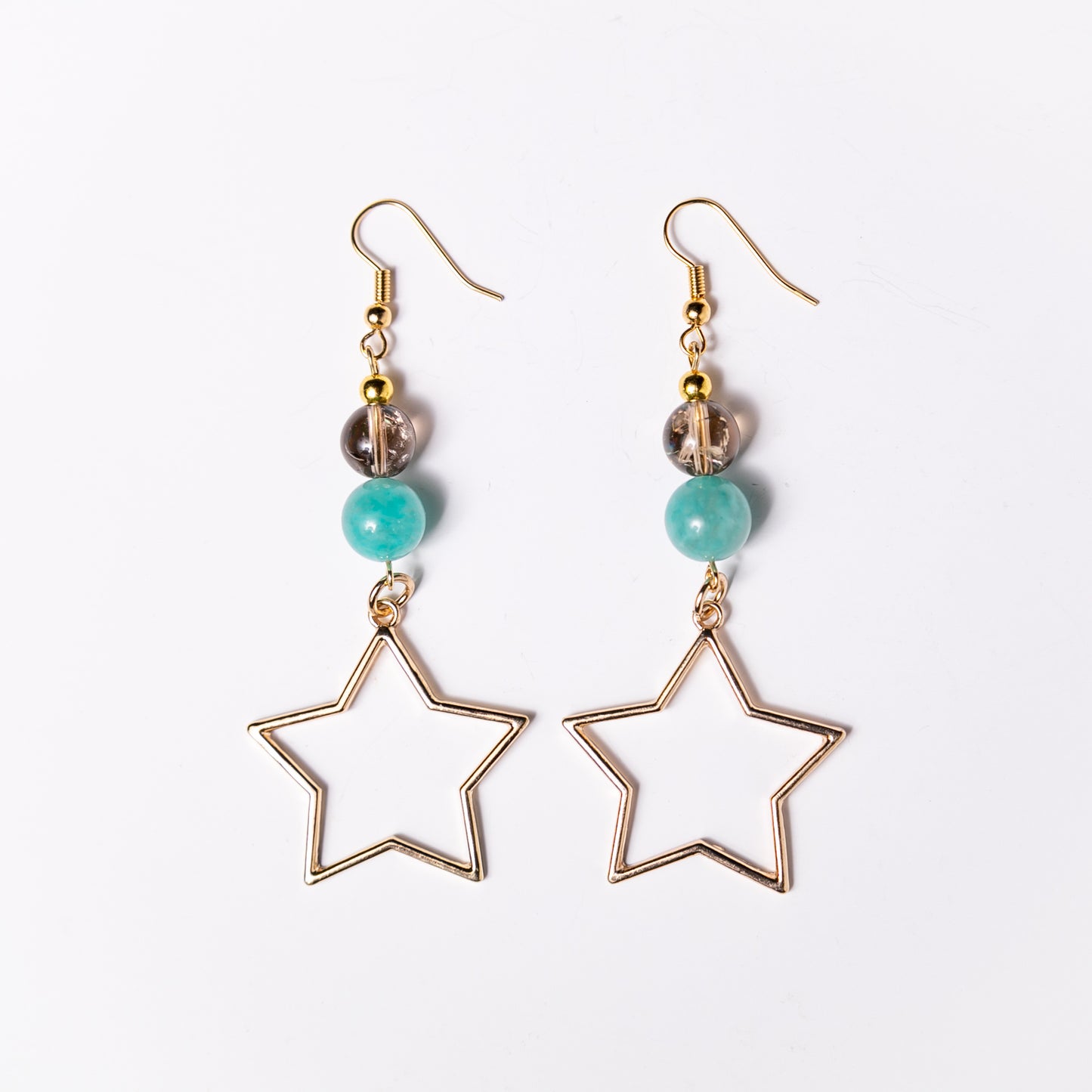 Sea and Sky Star Earrings