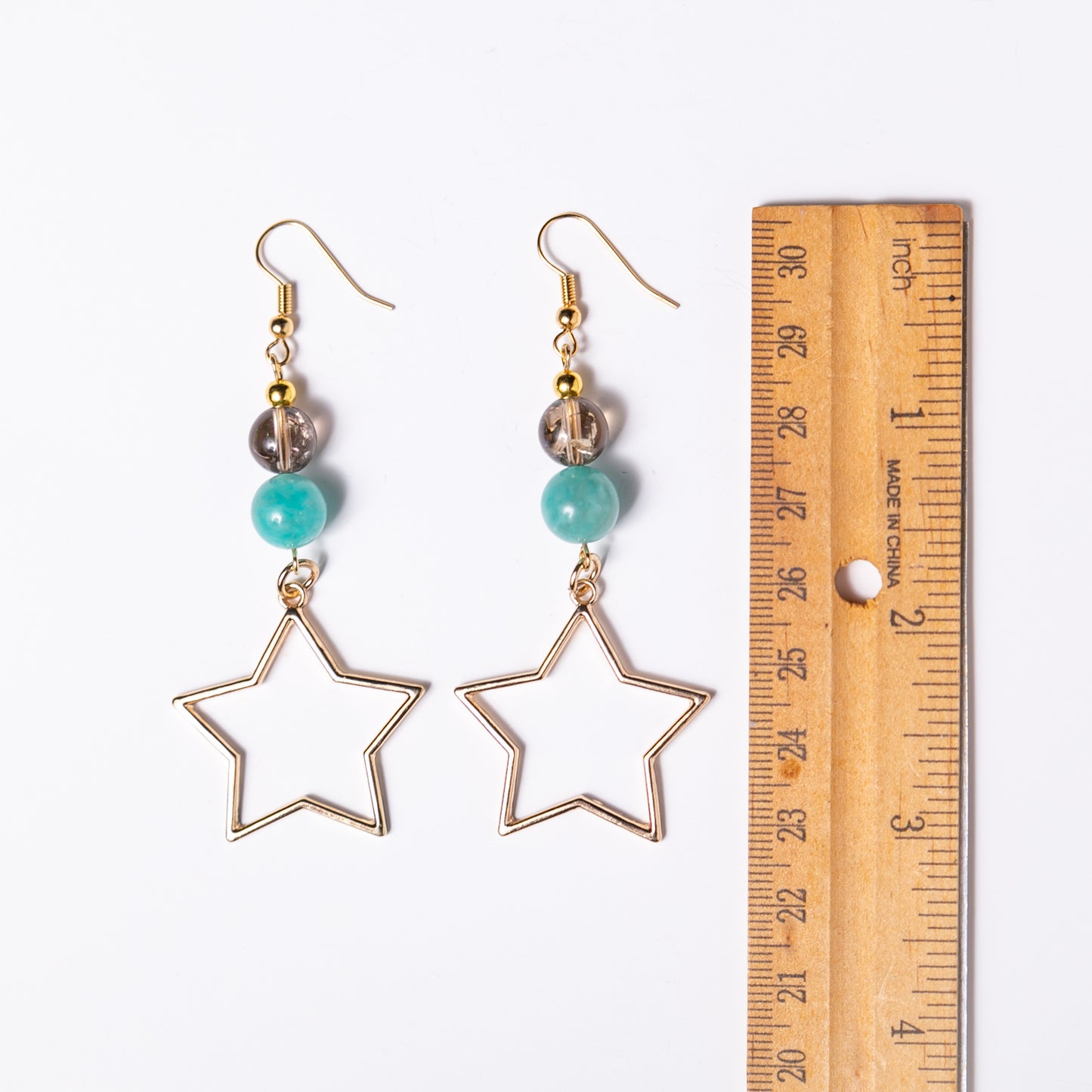 Sea and Sky Star Earrings