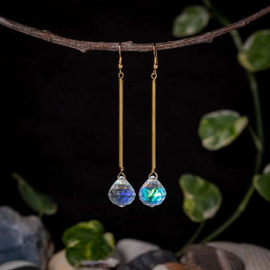 Crystal Ball Sun Catcher Earrings
