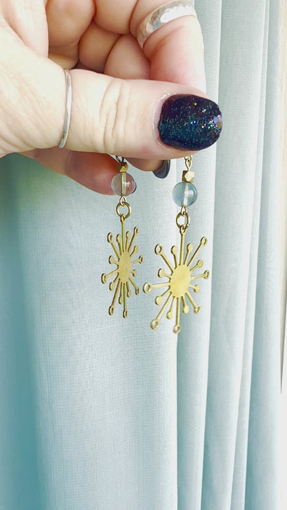 Cosmic Burst Earrings