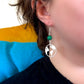 Mother Earth Earrings in Silver