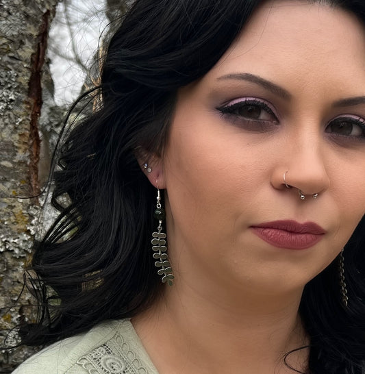 Swamp Fern Earrings