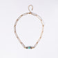 Smoky Quartz & Amazonite Triple Bead Necklace