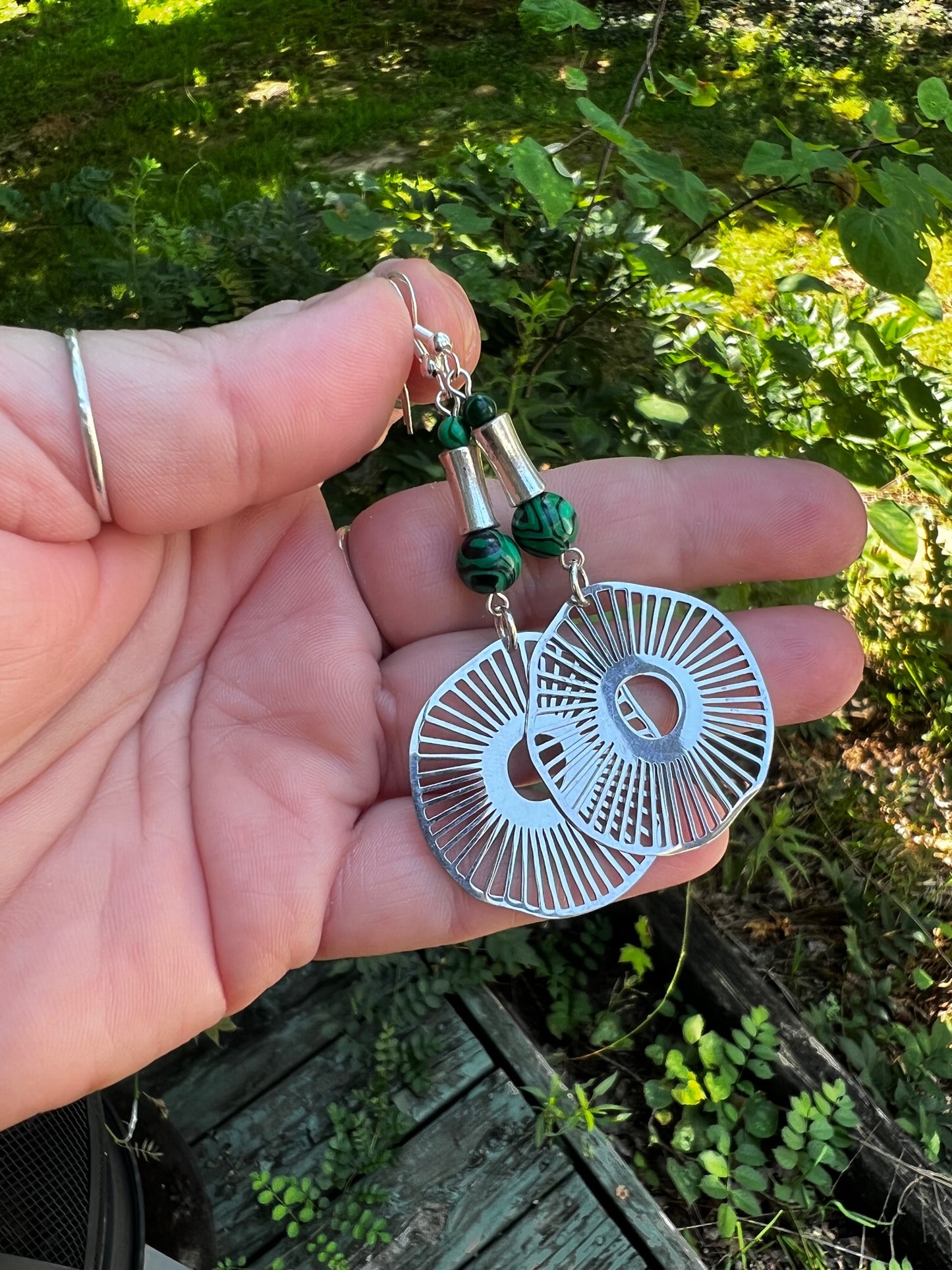 Organic Natural Pattern Earrings